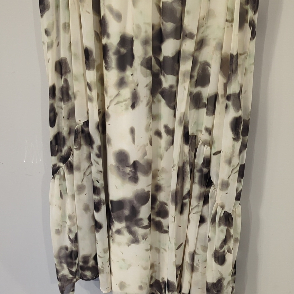 Simply Vera Vera Wang Sundress size XL Watercolor Floral - Picture 4 of 7